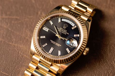 rolex black face tutone gold|Rolex Black and Gold Watches Ultimate Buying Guide.